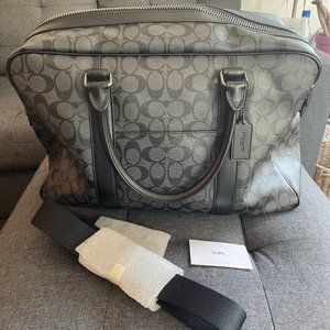 Coach Overnight Bag In Signature Canvas